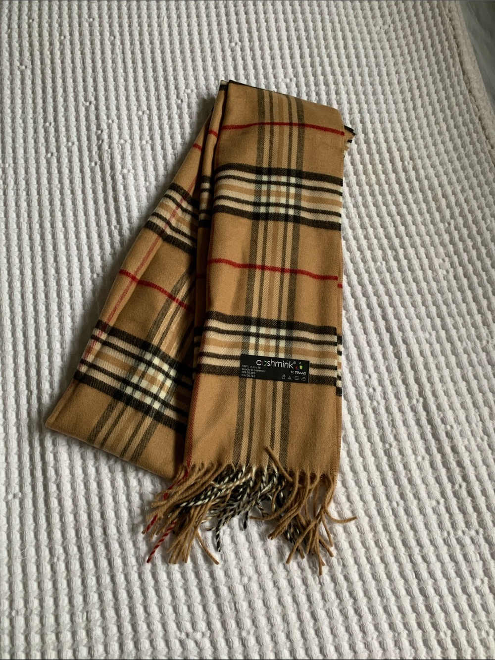 Cashmink scarf plaid